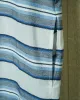 Beach Coverup in Atlantic Blue Awning Stripe sold by Quaker Marine Supply