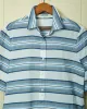 Beach Coverup in Atlantic Blue Awning Stripe sold by Quaker Marine Supply