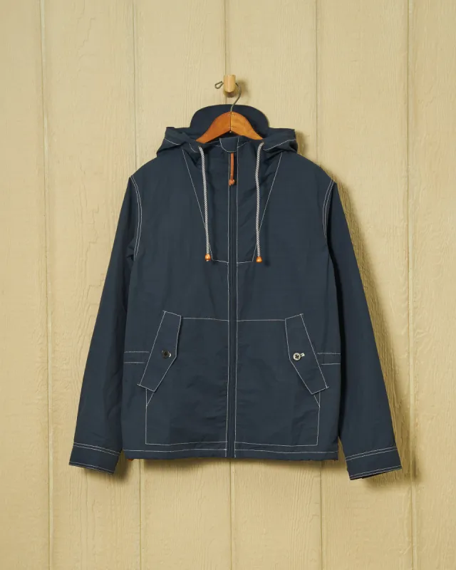 Ten Mile Anorak in Navy sold by Quaker Marine Supply