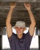 Indigo Polo in 3/4" Red/Navy Stripe sold by Quaker Marine Supply