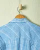 Western Sea-Washed Shirt in Blue Glen Plaid sold by Quaker Marine Supply
