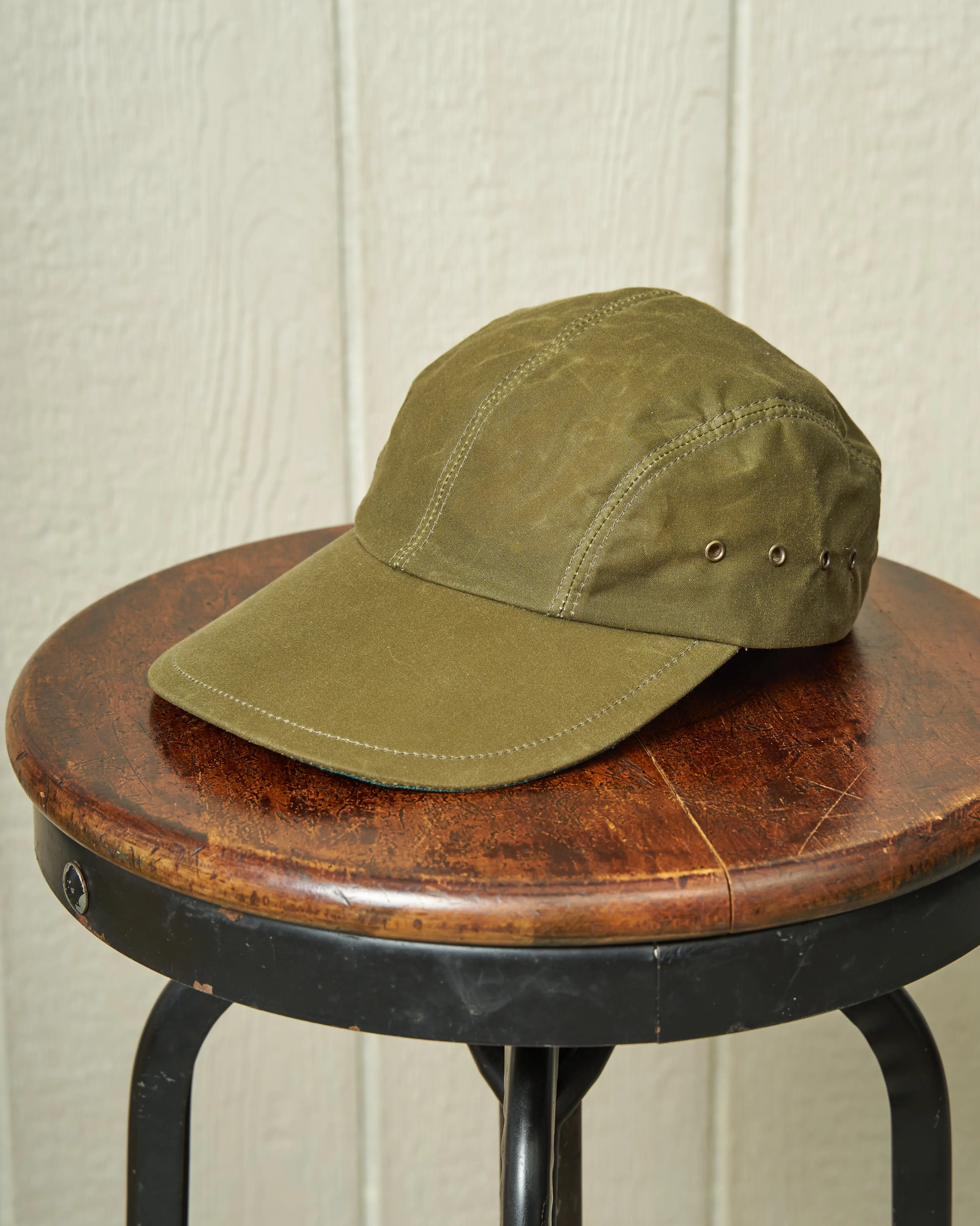 Swordfish in Olive Waxed Canvas sold by Quaker Marine Supply