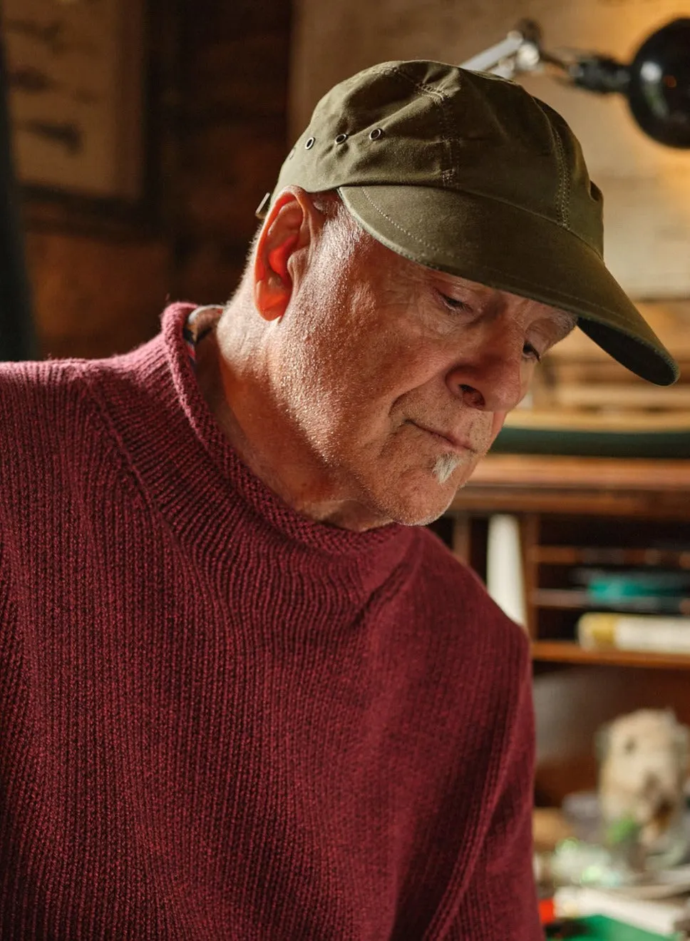 Swordfish in Olive Waxed Canvas sold by Quaker Marine Supply product image thumbnail 2