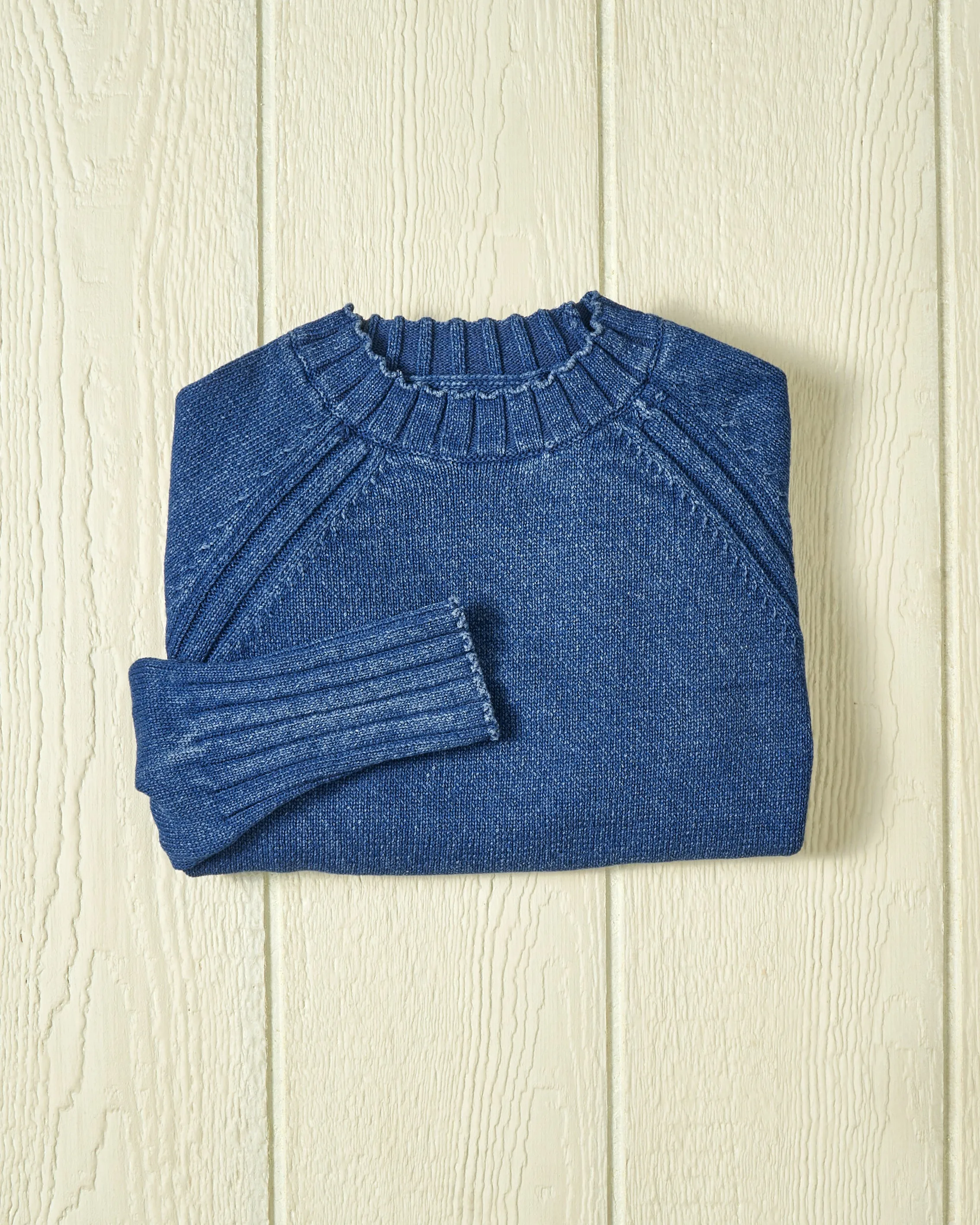 Deep Sea Quaker Crewneck Sweater in Indigo sold by Quaker Marine Supply product image thumbnail 3