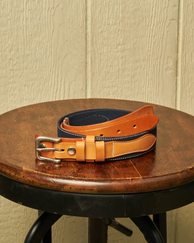 Surcingle Belt in Navy sold by Quaker Marine Supply