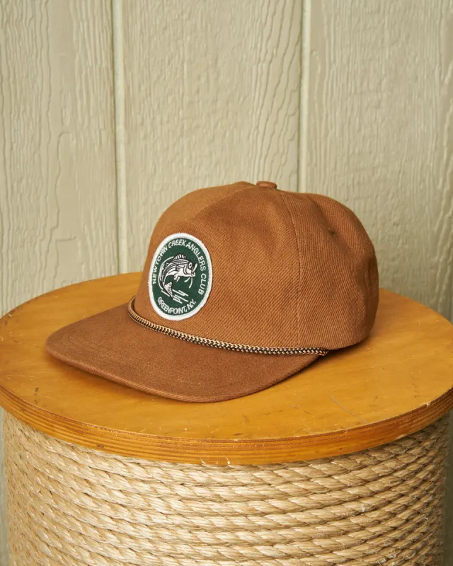 Trawler Hat in Acorn Ranger Twill sold by Quaker Marine Supply