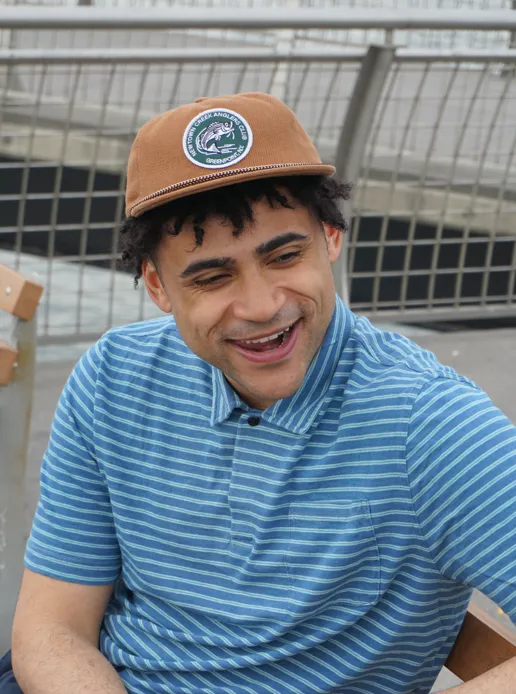 Trawler Hat in Acorn Ranger Twill sold by Quaker Marine Supply product image thumbnail 2