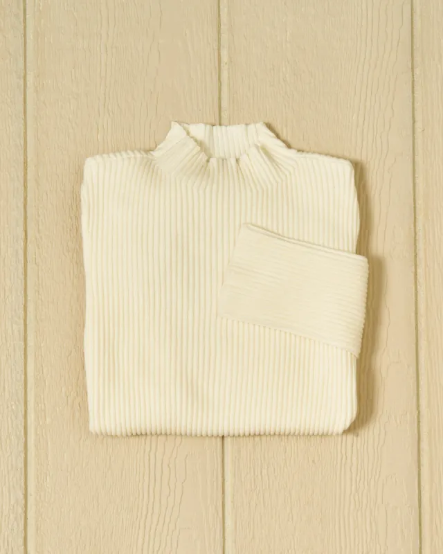 Haven Sweater Knit Top in White sold by Quaker Marine Supply