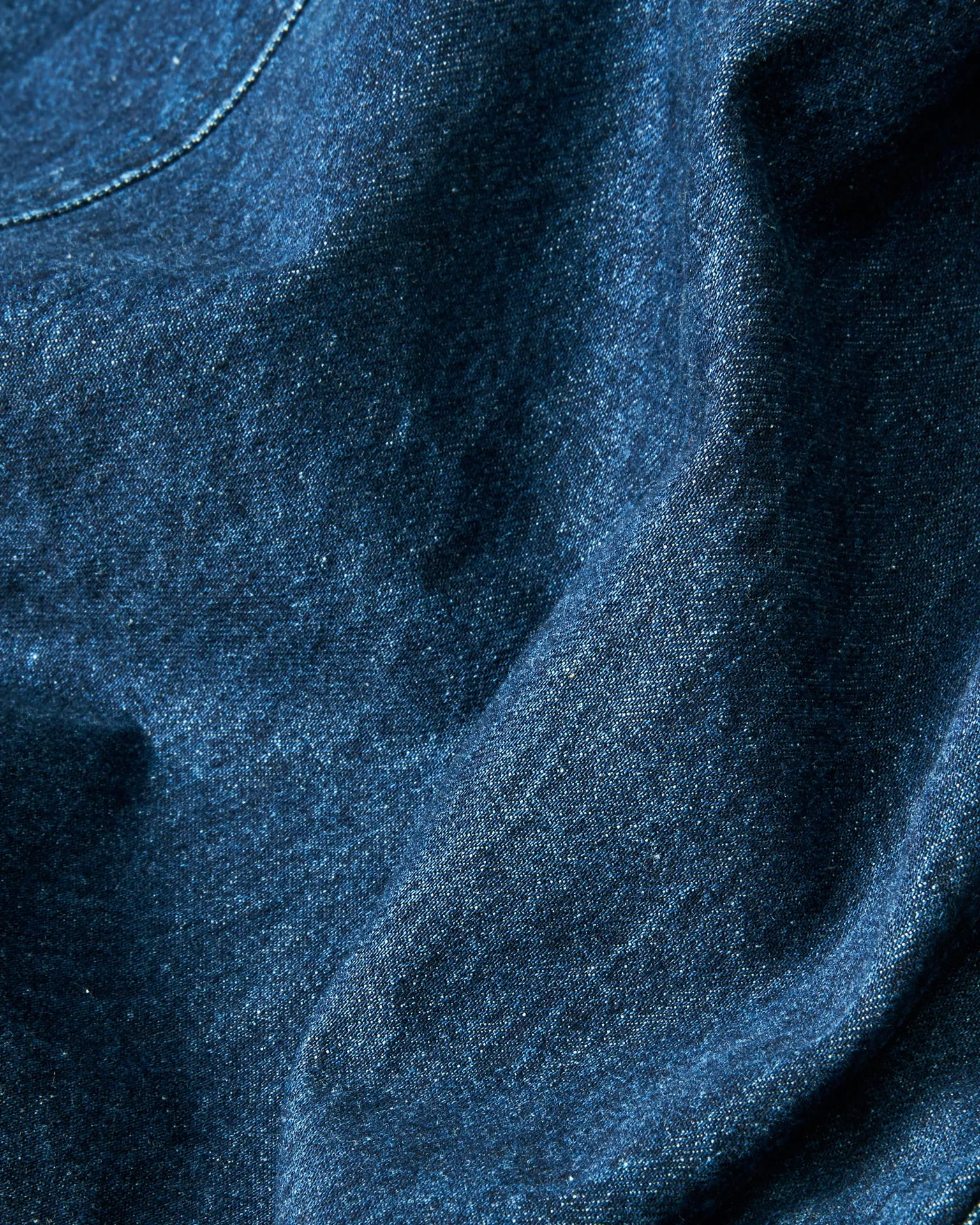 French Workman’s Jacket in Mid Wash Denim sold by Quaker Marine Supply product image thumbnail 5