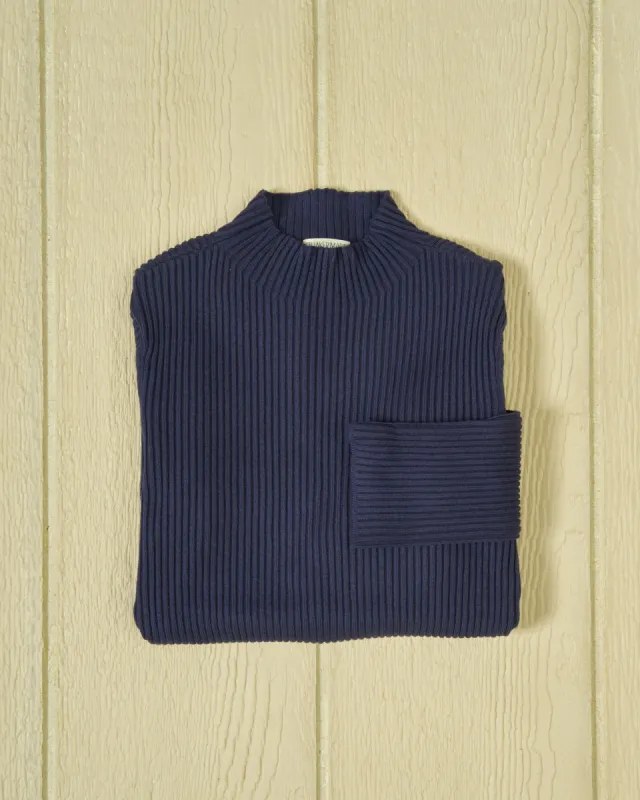 Haven Sweater Knit Top in Midnight sold by Quaker Marine Supply