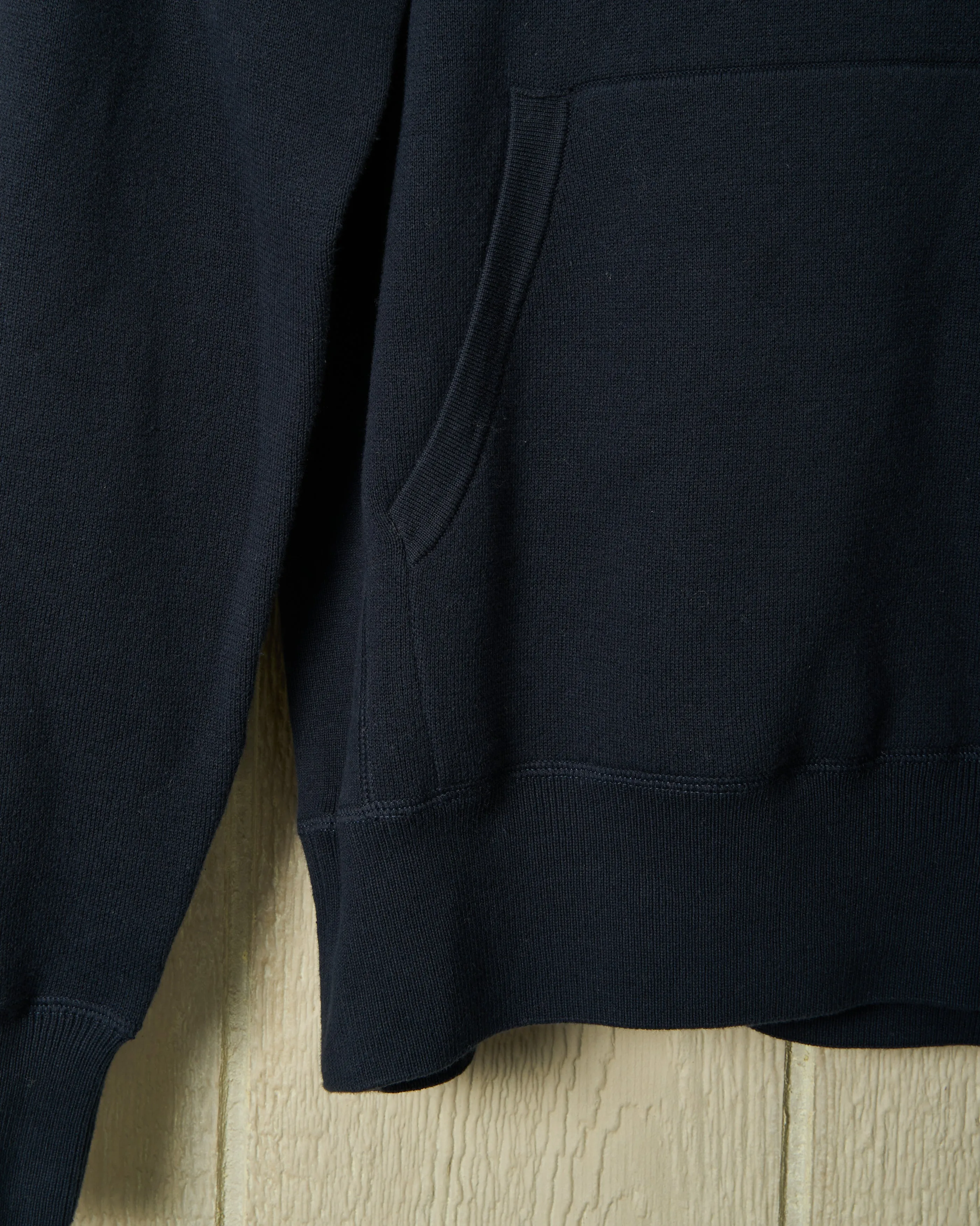 Wharf Knit Hoodie in Navy sold by Quaker Marine Supply product image thumbnail 5