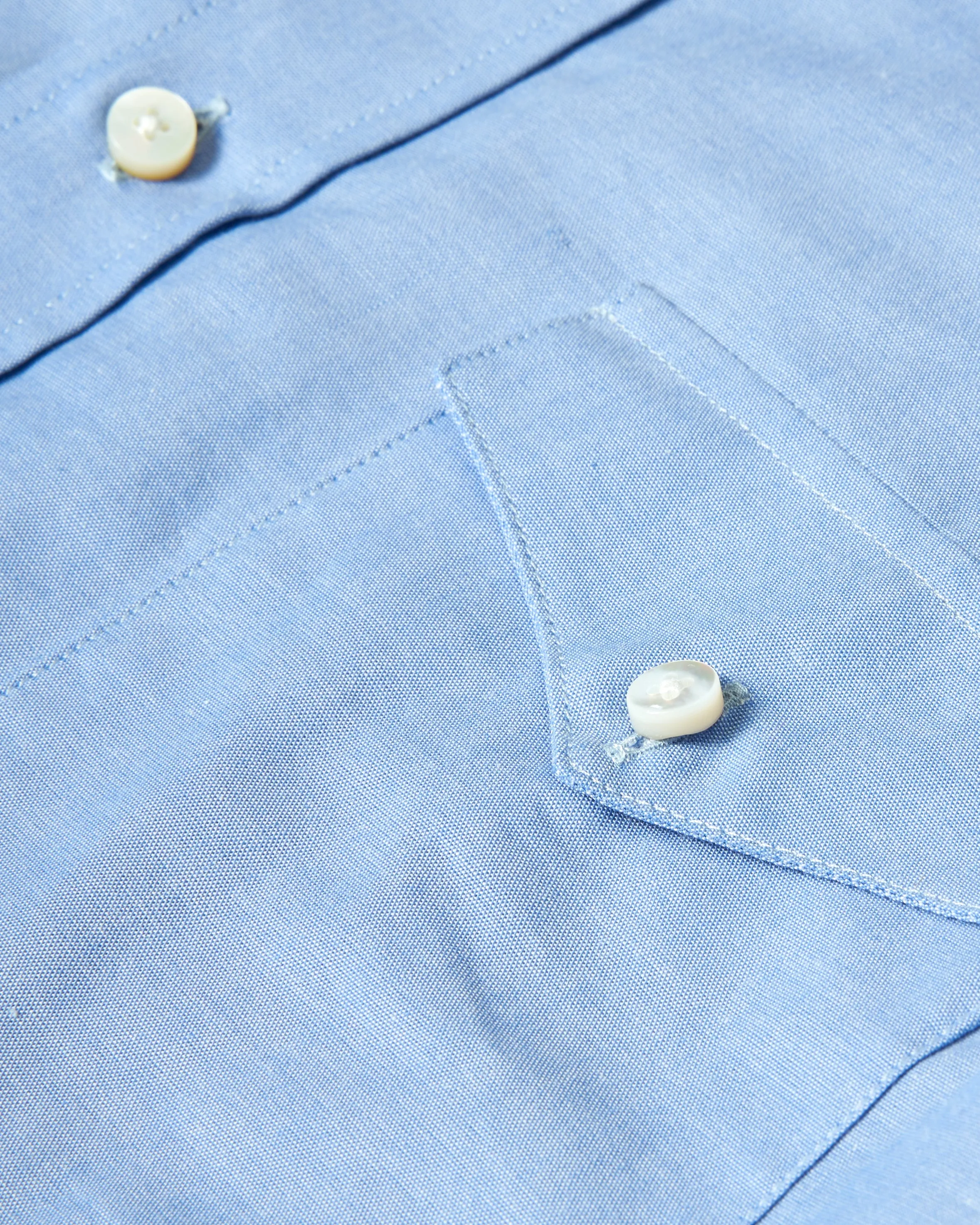 Western Sea-Washed Shirt in Chambray sold by Quaker Marine Supply product image thumbnail 3