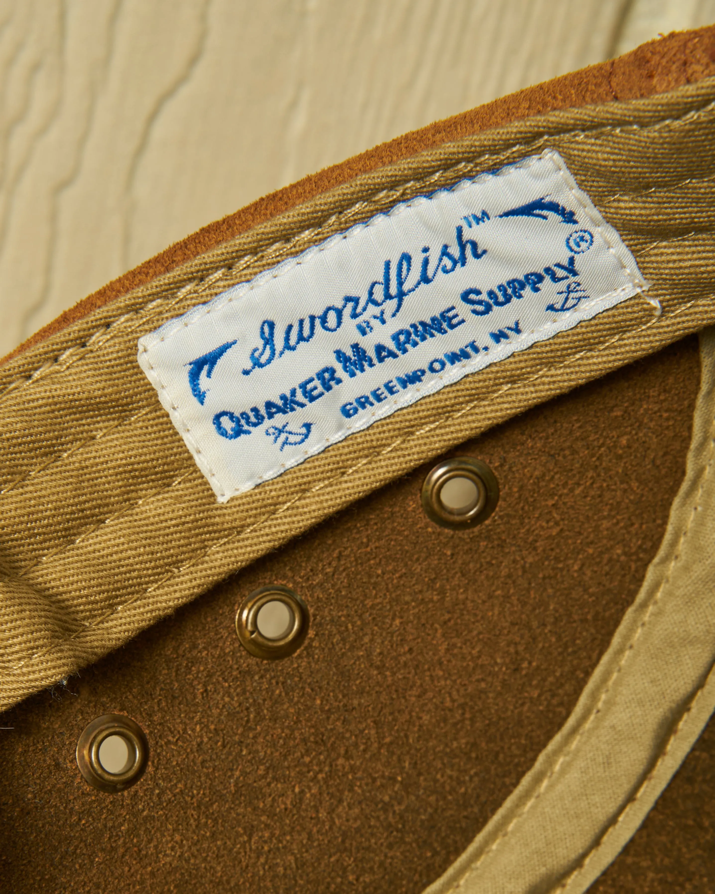 Swordfish in Roughout Suede sold by Quaker Marine Supply product image thumbnail 5