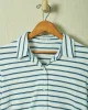 Avalon Indigo Knit Top in White/Navy Stripe sold by Quaker Marine Supply