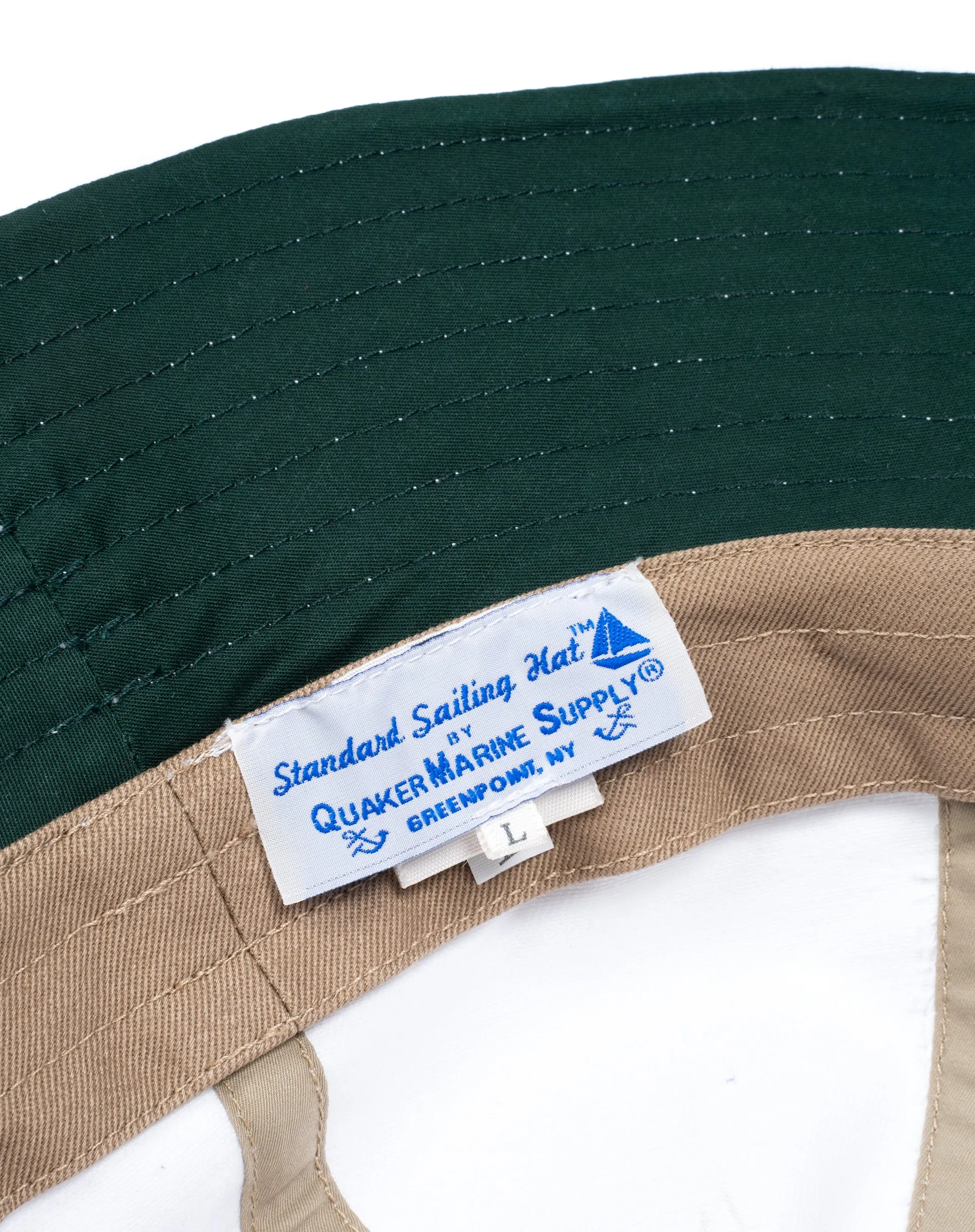 Standard Sailing Hat in White sold by Quaker Marine Supply product image thumbnail 3