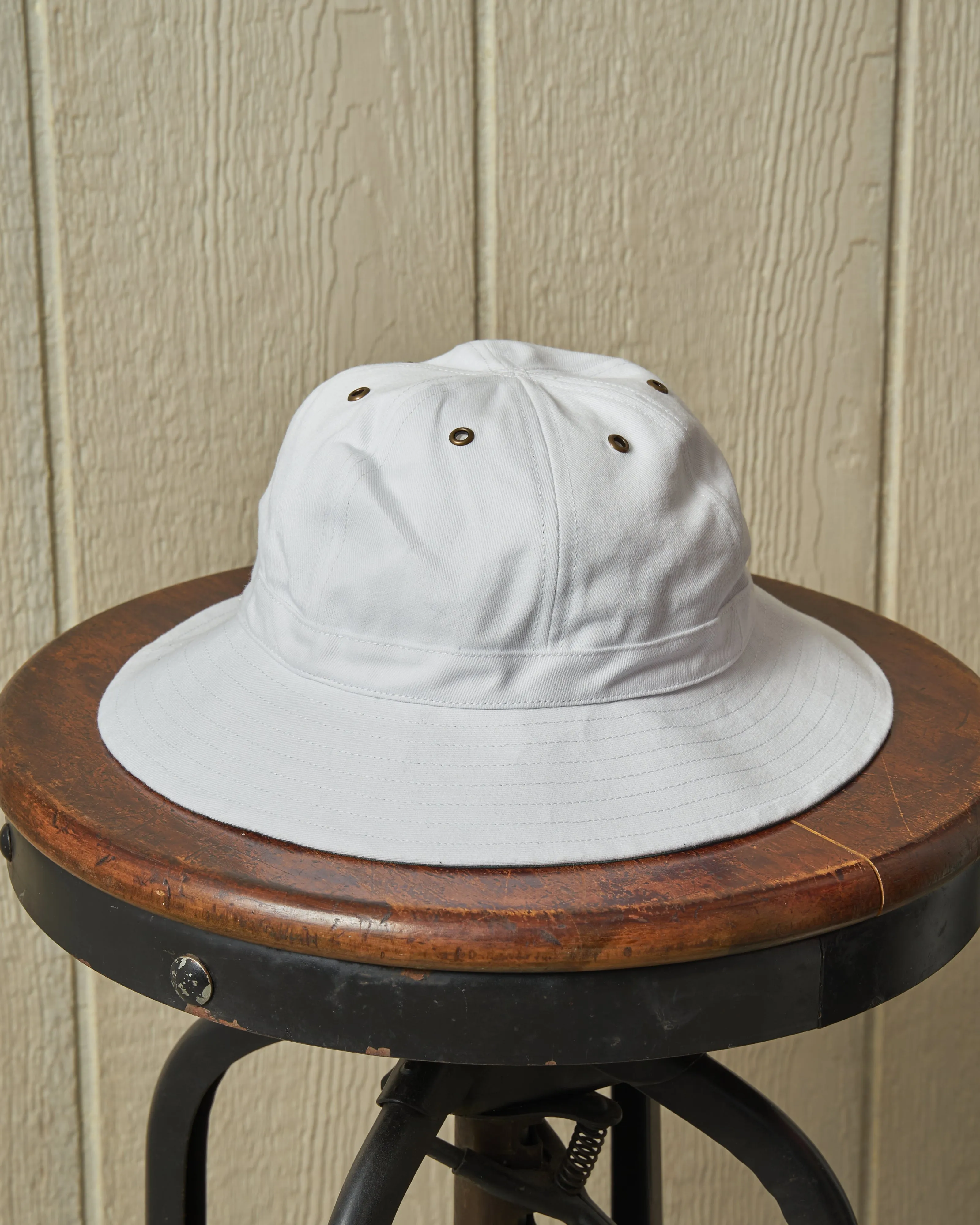 Standard Sailing Hat in White sold by Quaker Marine Supply
