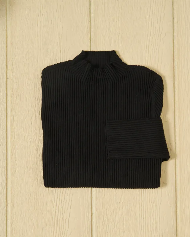 Haven Sweater Knit Top in Black sold by Quaker Marine Supply