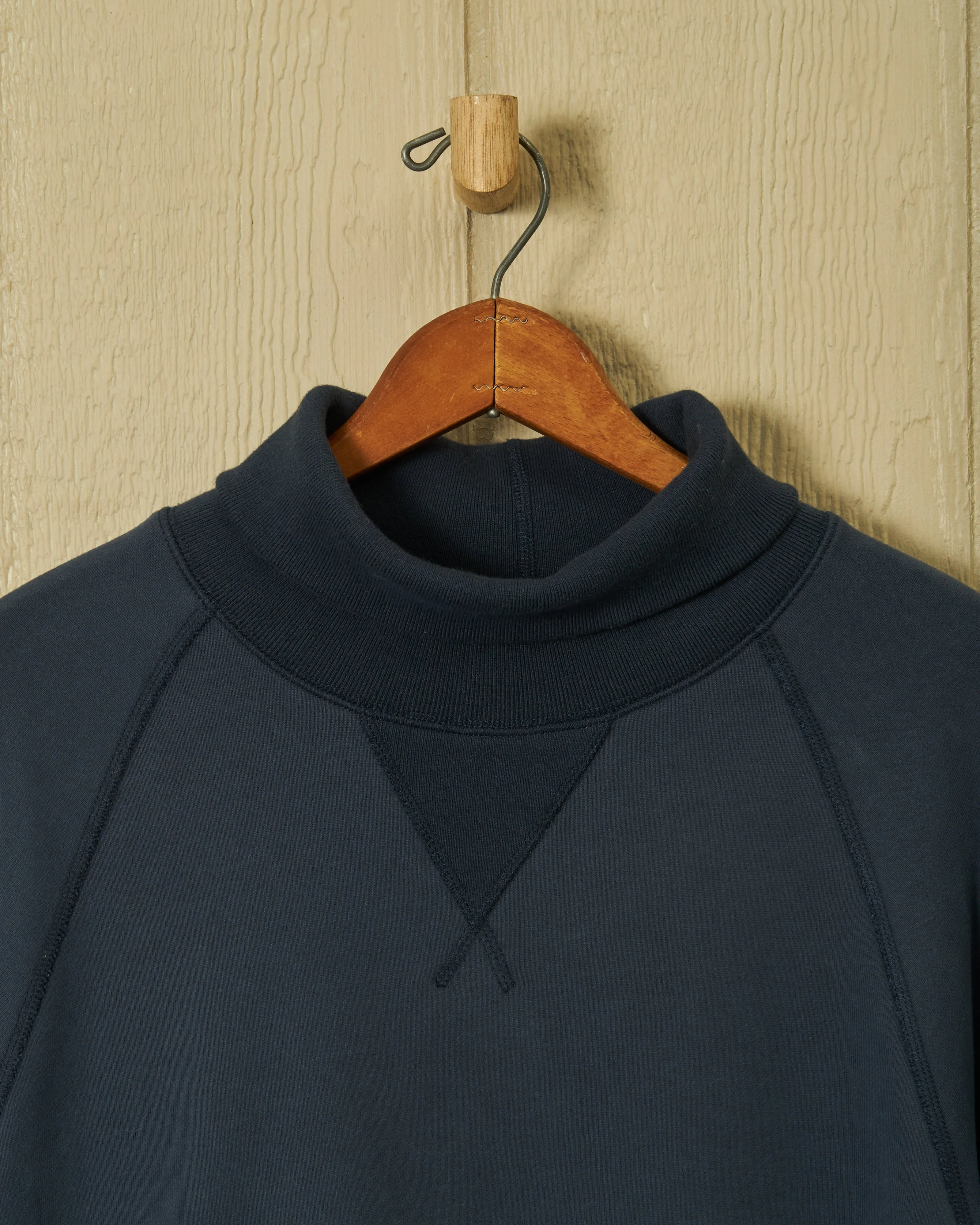 Submariner Turtleneck Sweatshirt in Navy sold by Quaker Marine Supply product image thumbnail 4