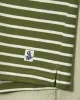 Acadia Polo in Olive/Cream Loopback Terry sold by Quaker Marine Supply