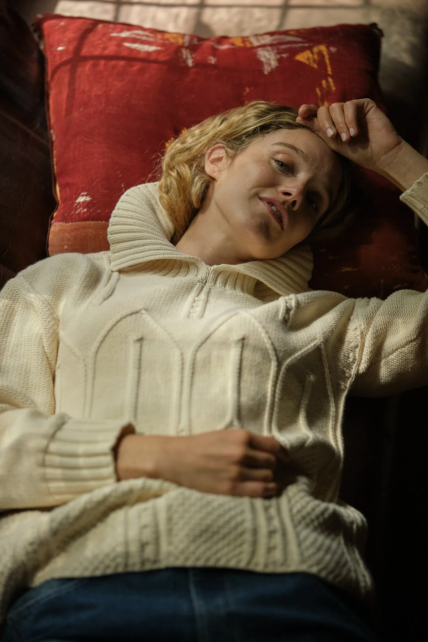 Shoreline Sweater in Egret sold by Quaker Marine Supply product image thumbnail 4