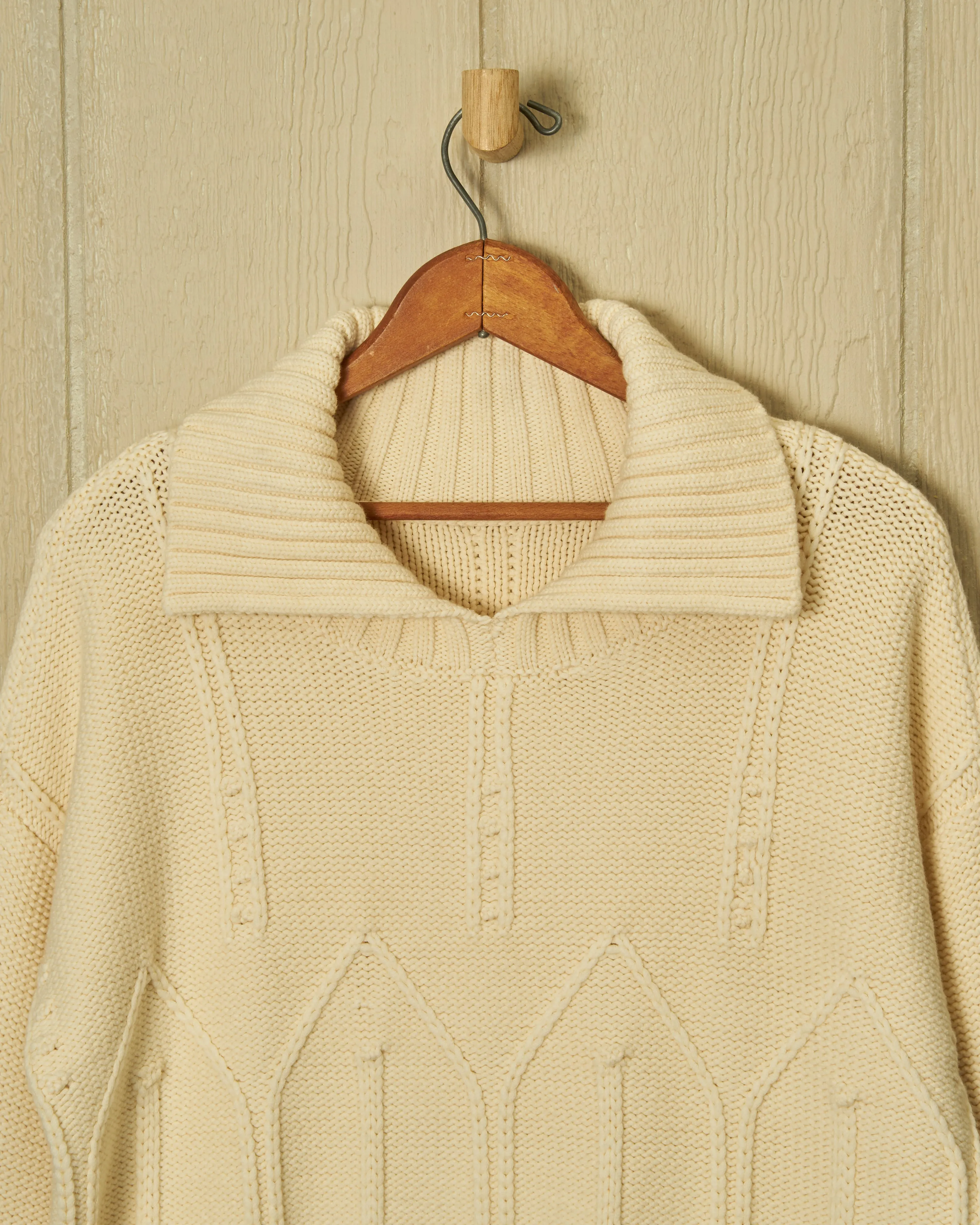 Shoreline Sweater in Egret sold by Quaker Marine Supply product image thumbnail 3