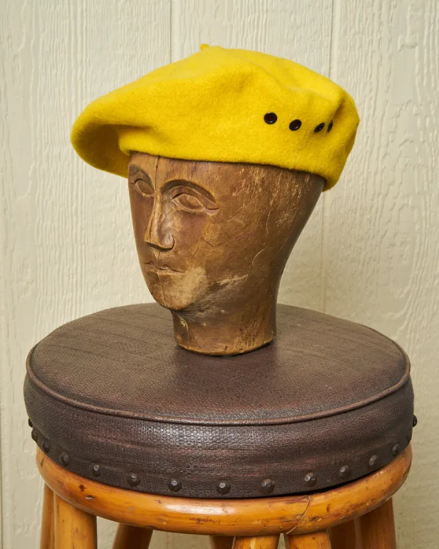 Biscay Beret in Canary sold by Quaker Marine Supply