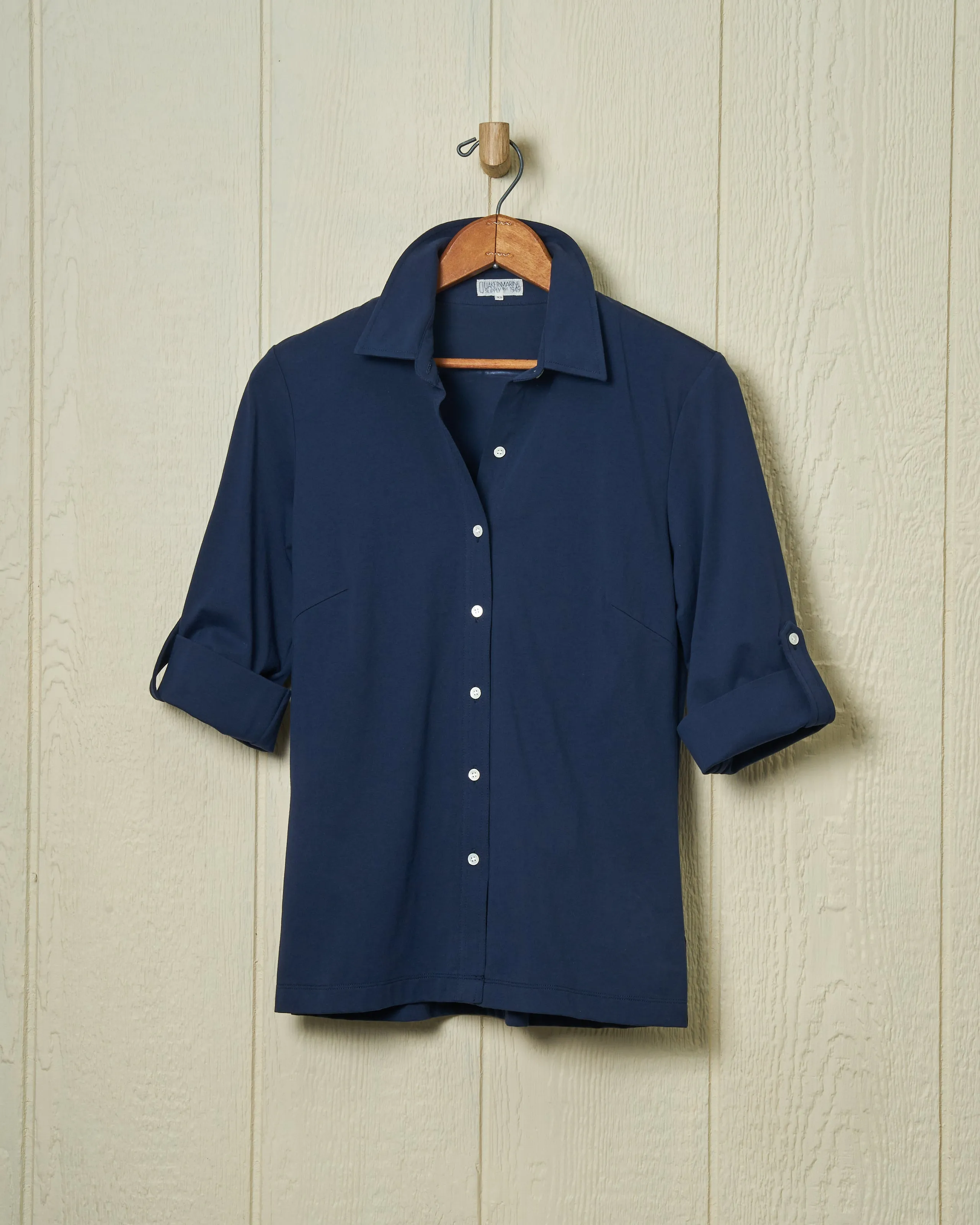 Avalon Knit Top in Navy sold by Quaker Marine Supply