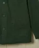 French Workman’s Jacket in Parks Department Green Herringbone sold by Quaker Marine Supply