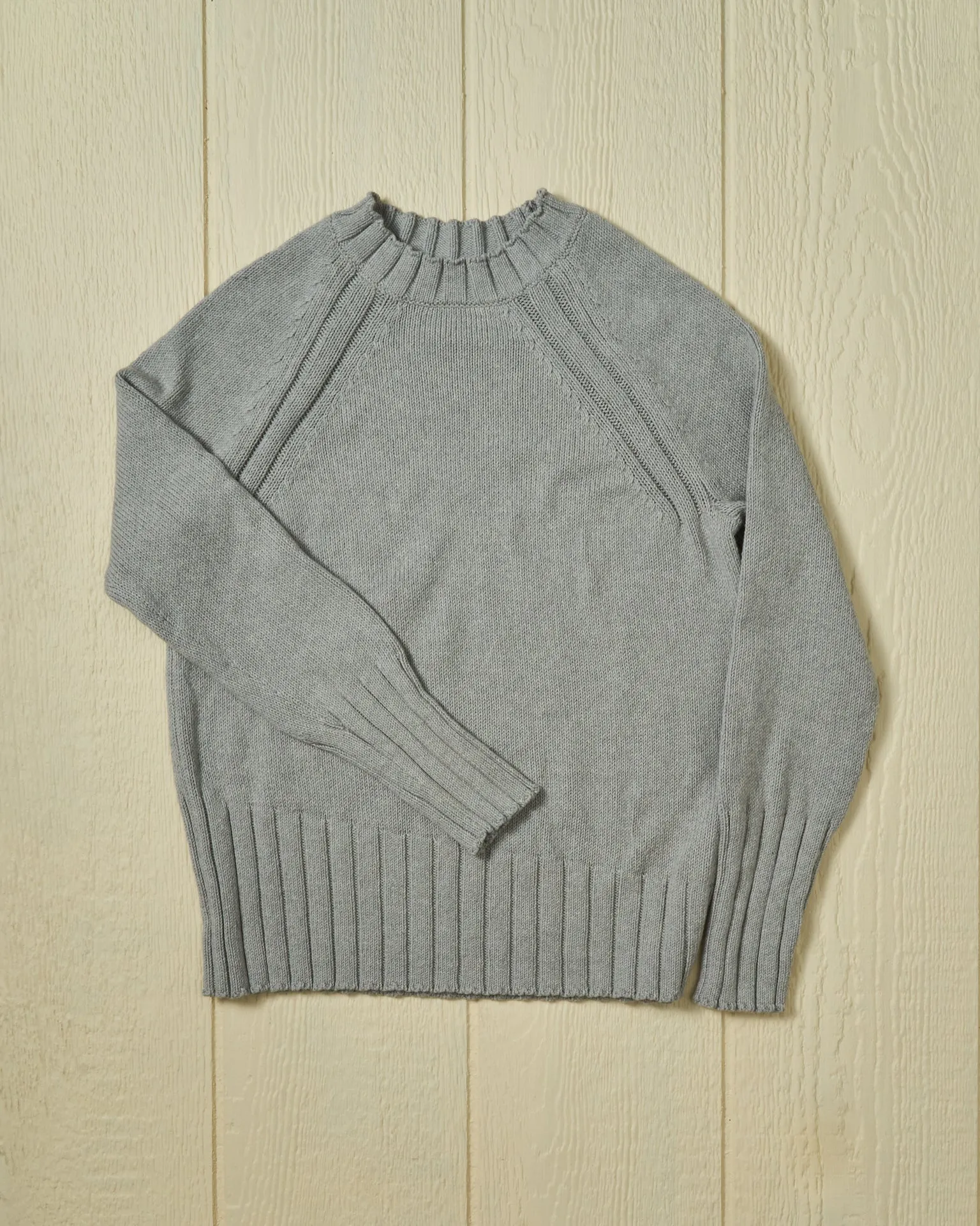 Women's Quaker Crewneck Sweater in Pearl sold by Quaker Marine Supply product image thumbnail 3