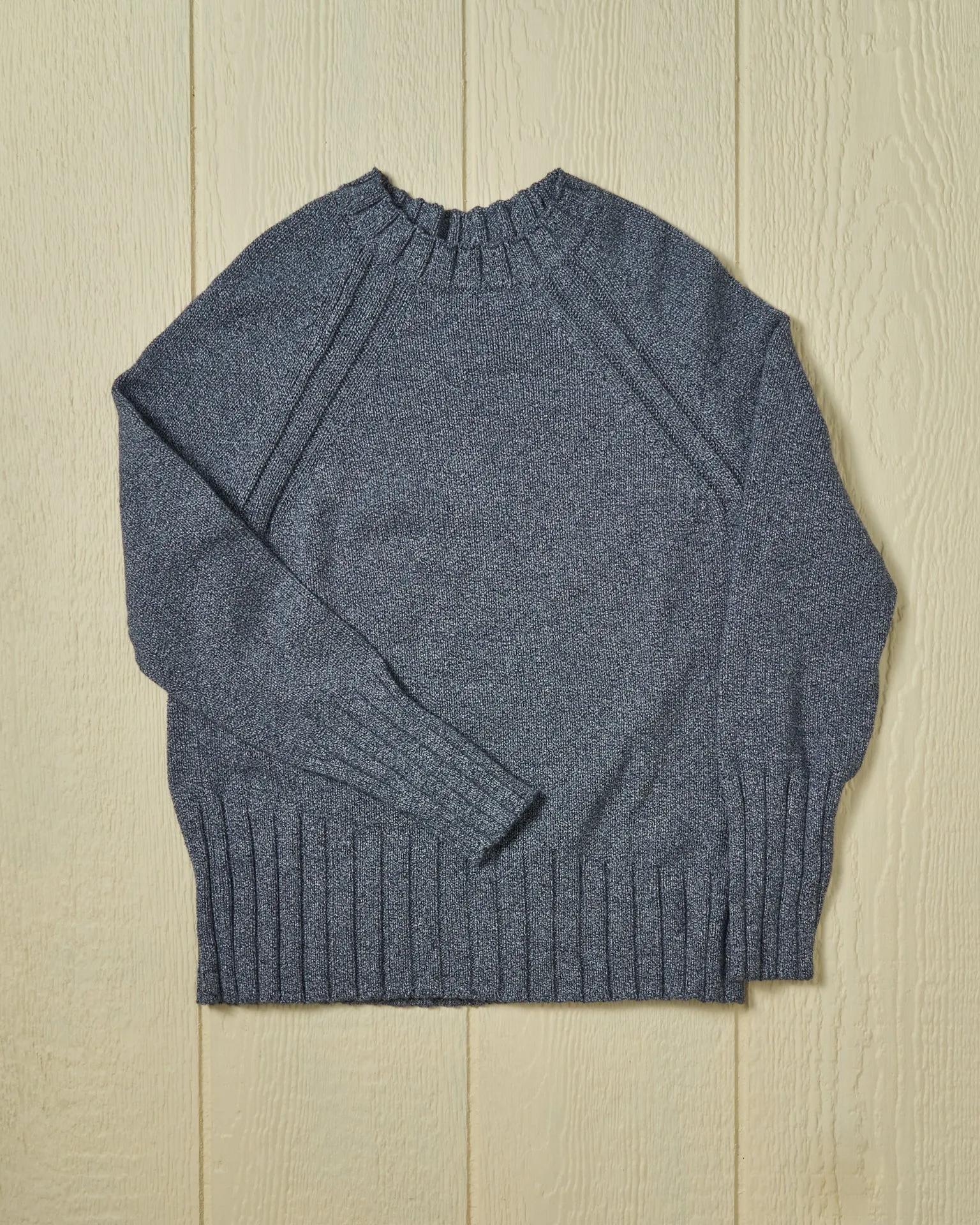 Women's Quaker Crewneck Sweater in Denim Mix sold by Quaker Marine Supply product image thumbnail 5