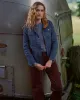 Women's Five Pocket Pant in Brown Corduroy sold by Quaker Marine Supply