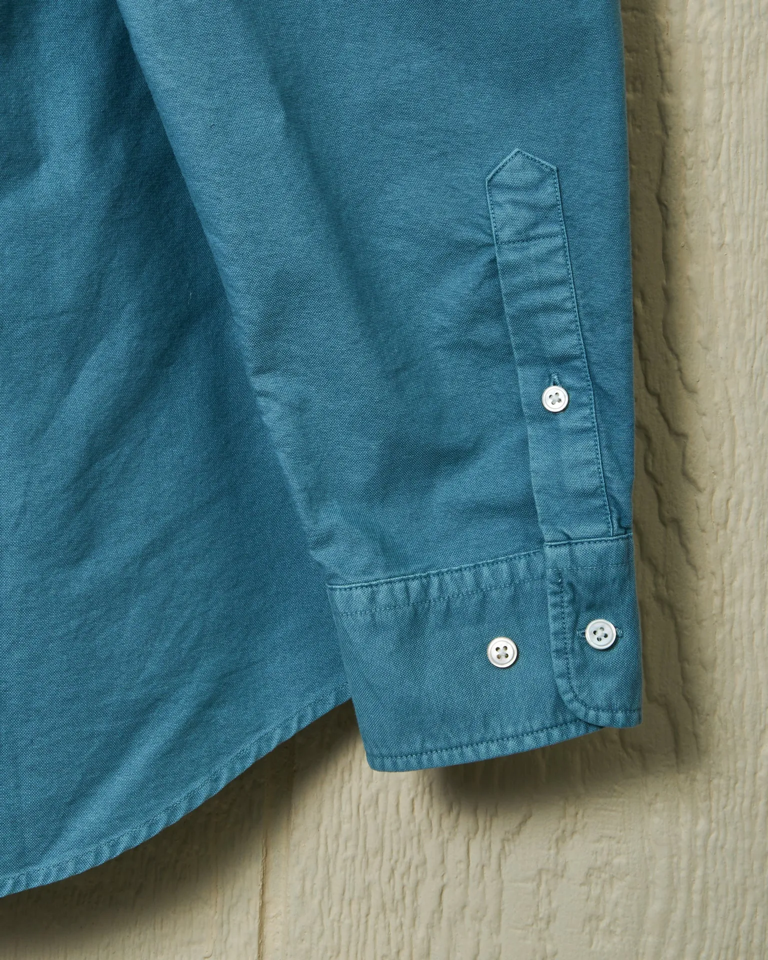Garment Dyed Oxford Shirt in Chambray sold by Quaker Marine Supply product image thumbnail 3