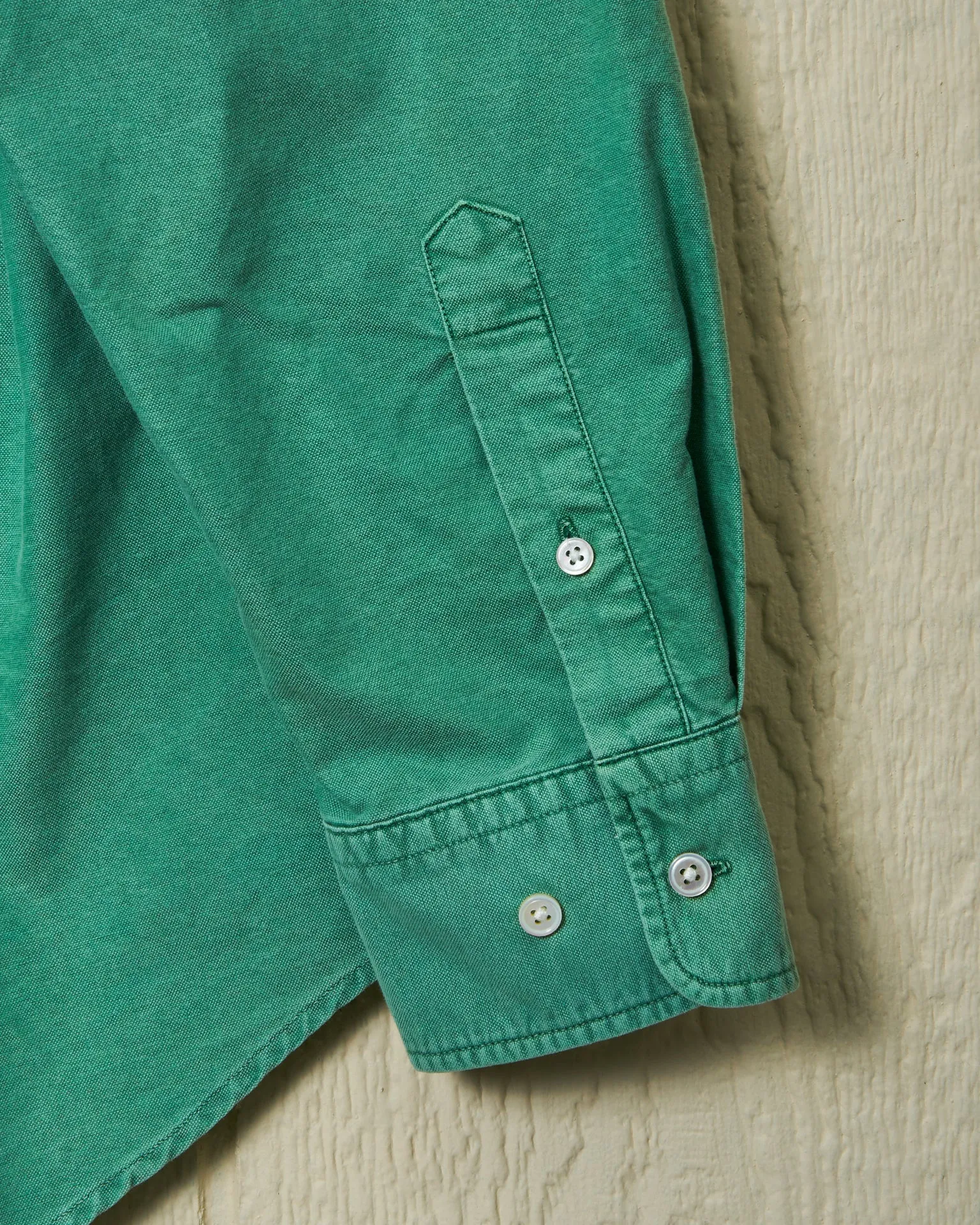 Garment Dyed Oxford Shirt in Spruce sold by Quaker Marine Supply product image thumbnail 3