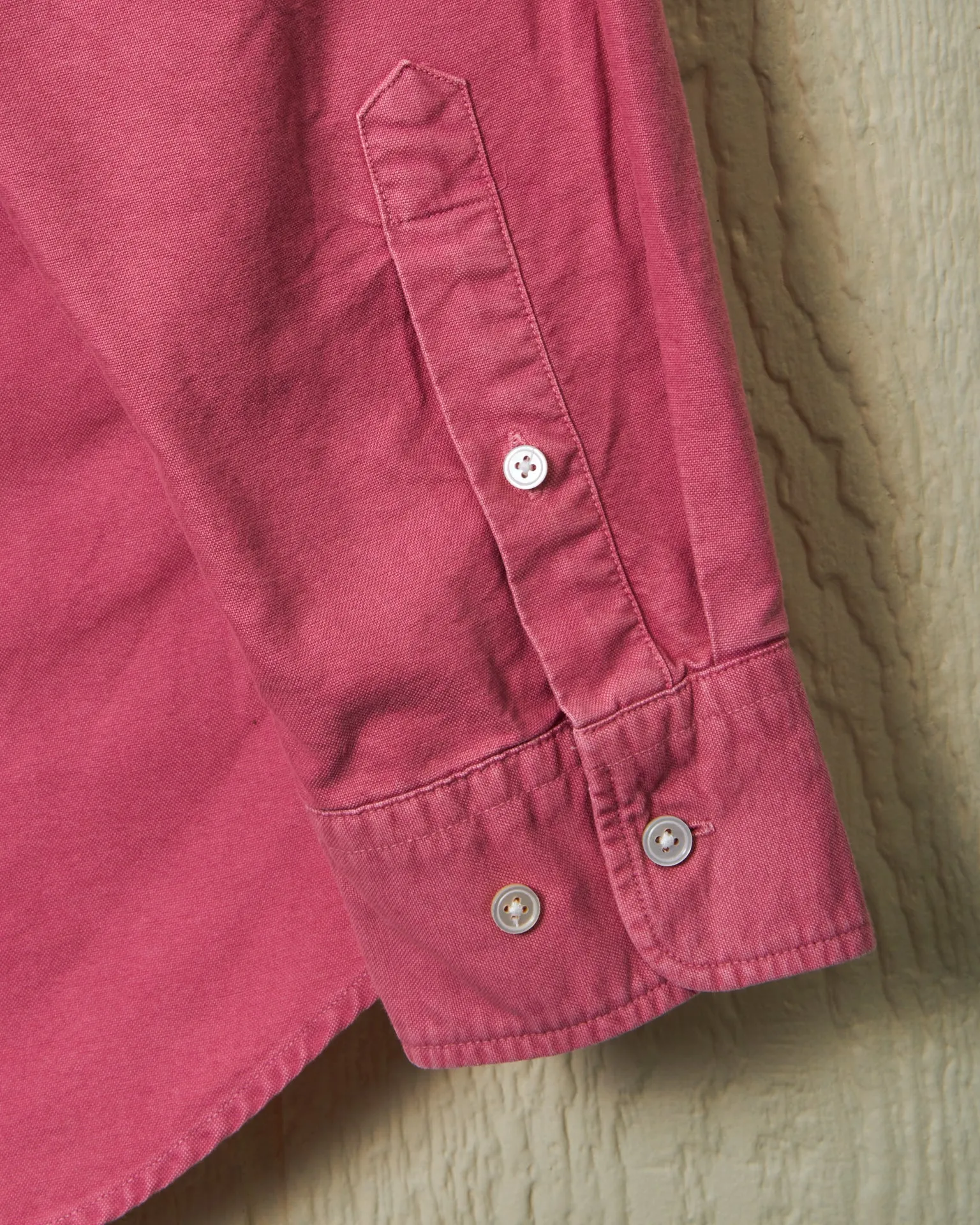 Garment Dyed Oxford Shirt in Faded Red sold by Quaker Marine Supply product image thumbnail 3