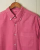 Garment Dyed Oxford Shirt in Faded Red sold by Quaker Marine Supply