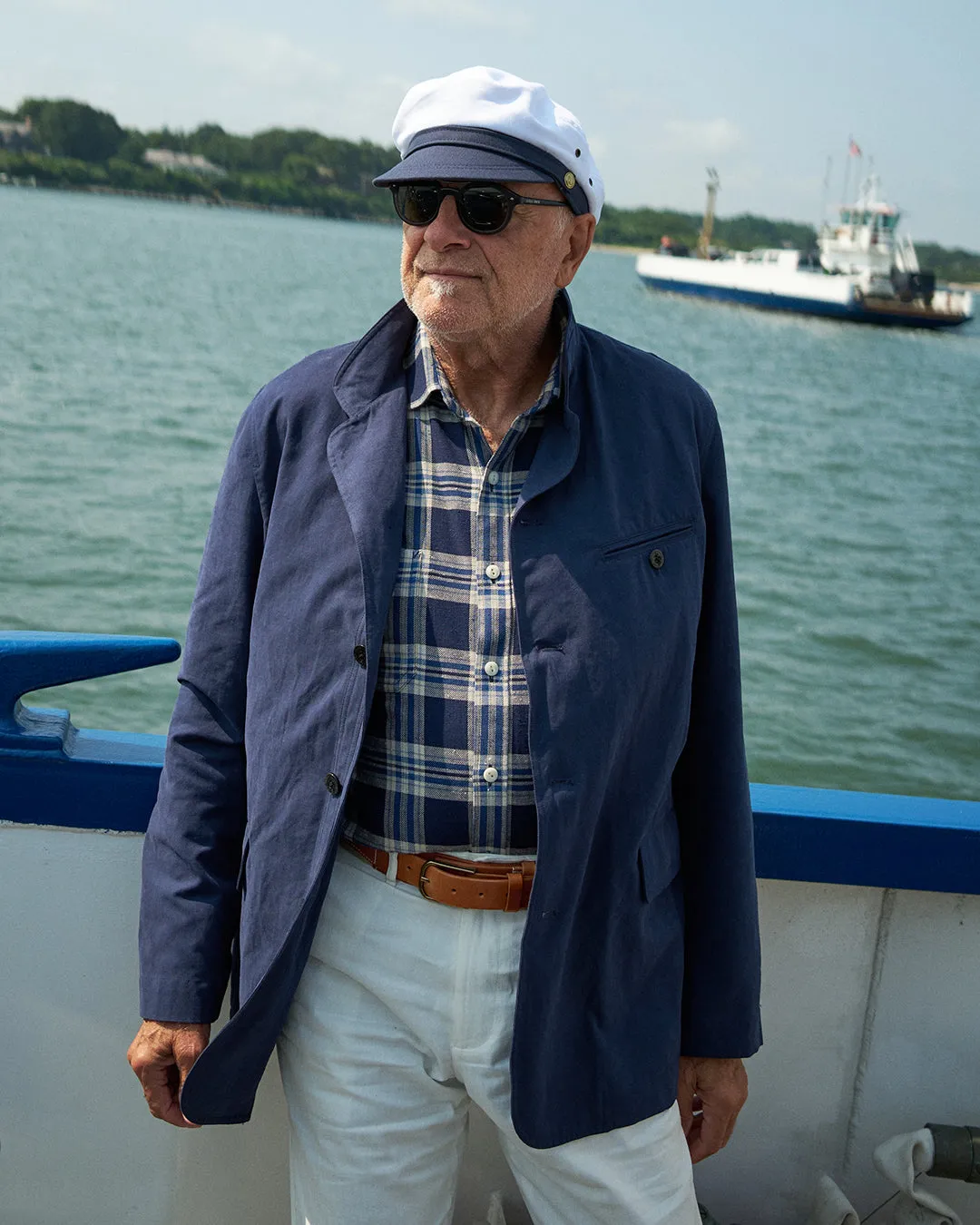 Lorimer Jacket in Navy sold by Quaker Marine Supply