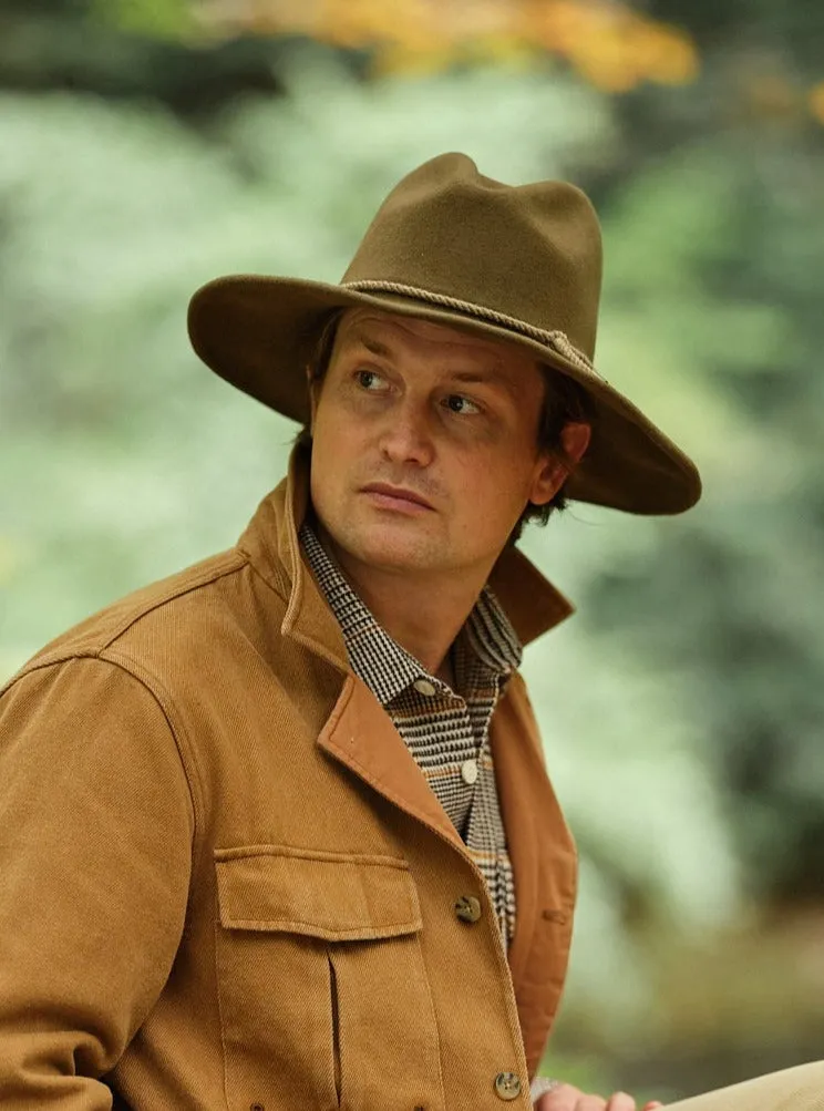 Ketchum Wool Felt Hat in Acorn sold by Quaker Marine Supply product image thumbnail 2