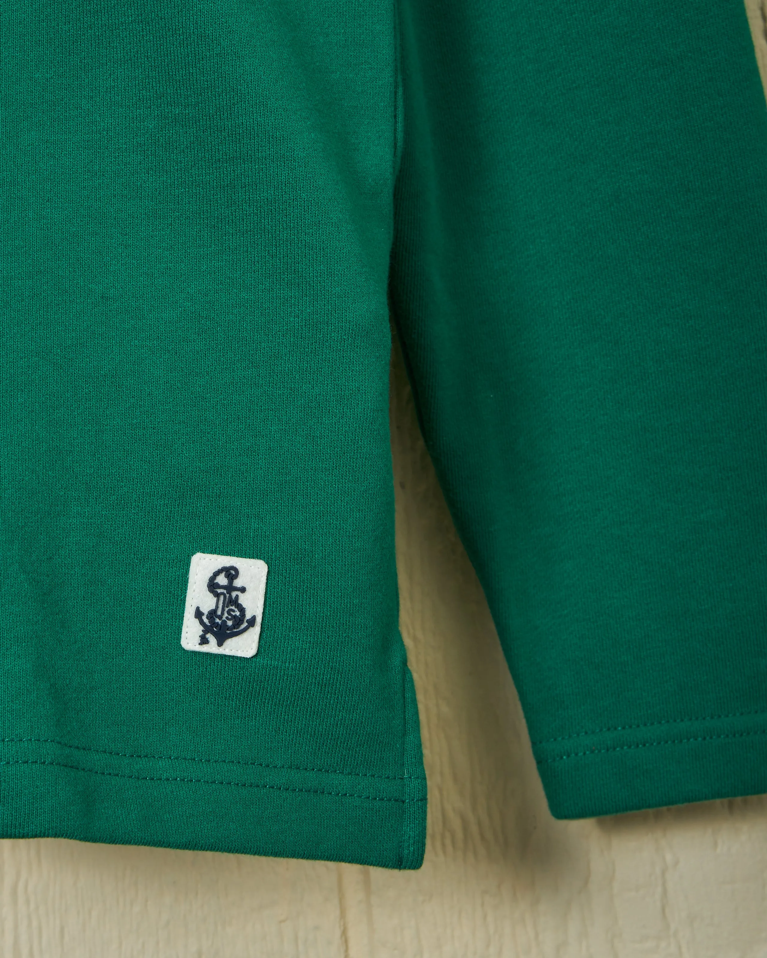 Acadia Polo in Pine Loopback Terry sold by Quaker Marine Supply product image thumbnail 3