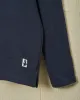 Acadia Polo in Navy Loopback Terry sold by Quaker Marine Supply