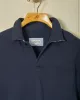 Acadia Polo in Navy Loopback Terry sold by Quaker Marine Supply