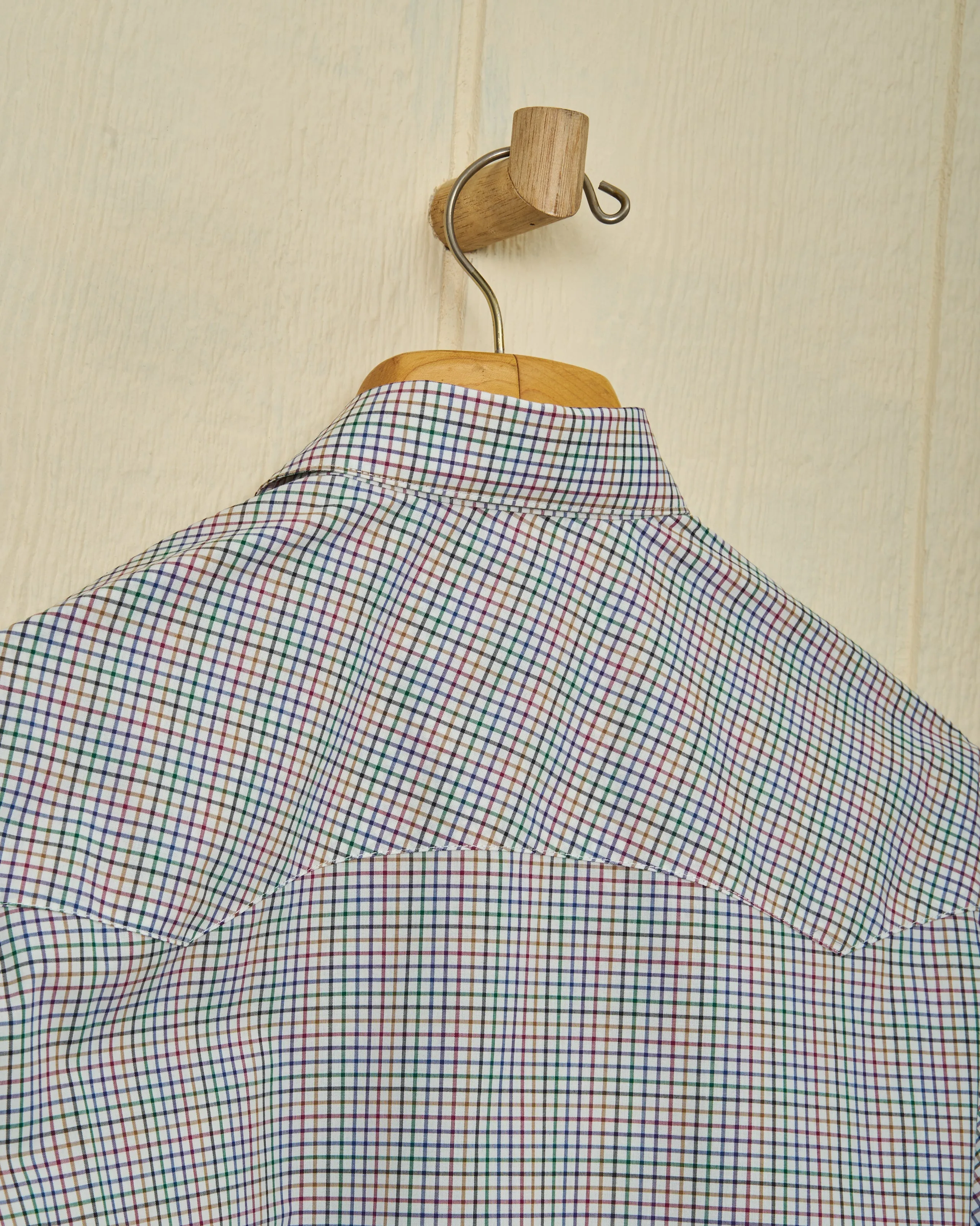 Western Sea-Washed Shirt in Rainbow Multi-Tattersall sold by Quaker Marine Supply product image thumbnail 4