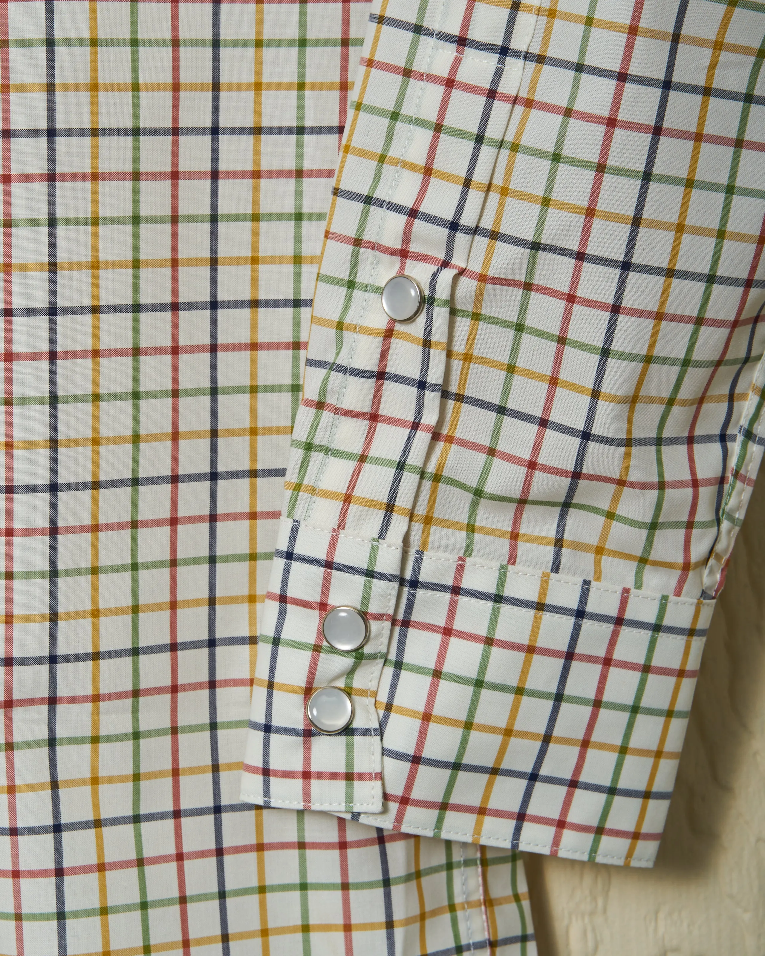 Western Sea-Washed Shirt in Autumn Oversized Check sold by Quaker Marine Supply product image thumbnail 3