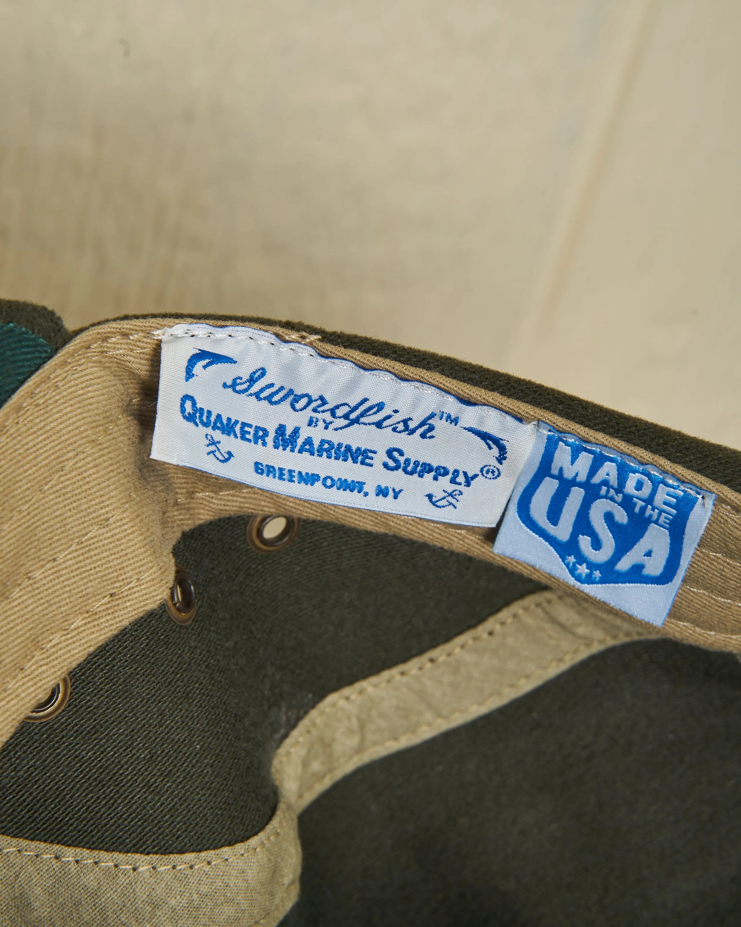 Swordfish in Olive Moleskin sold by Quaker Marine Supply product image thumbnail 2