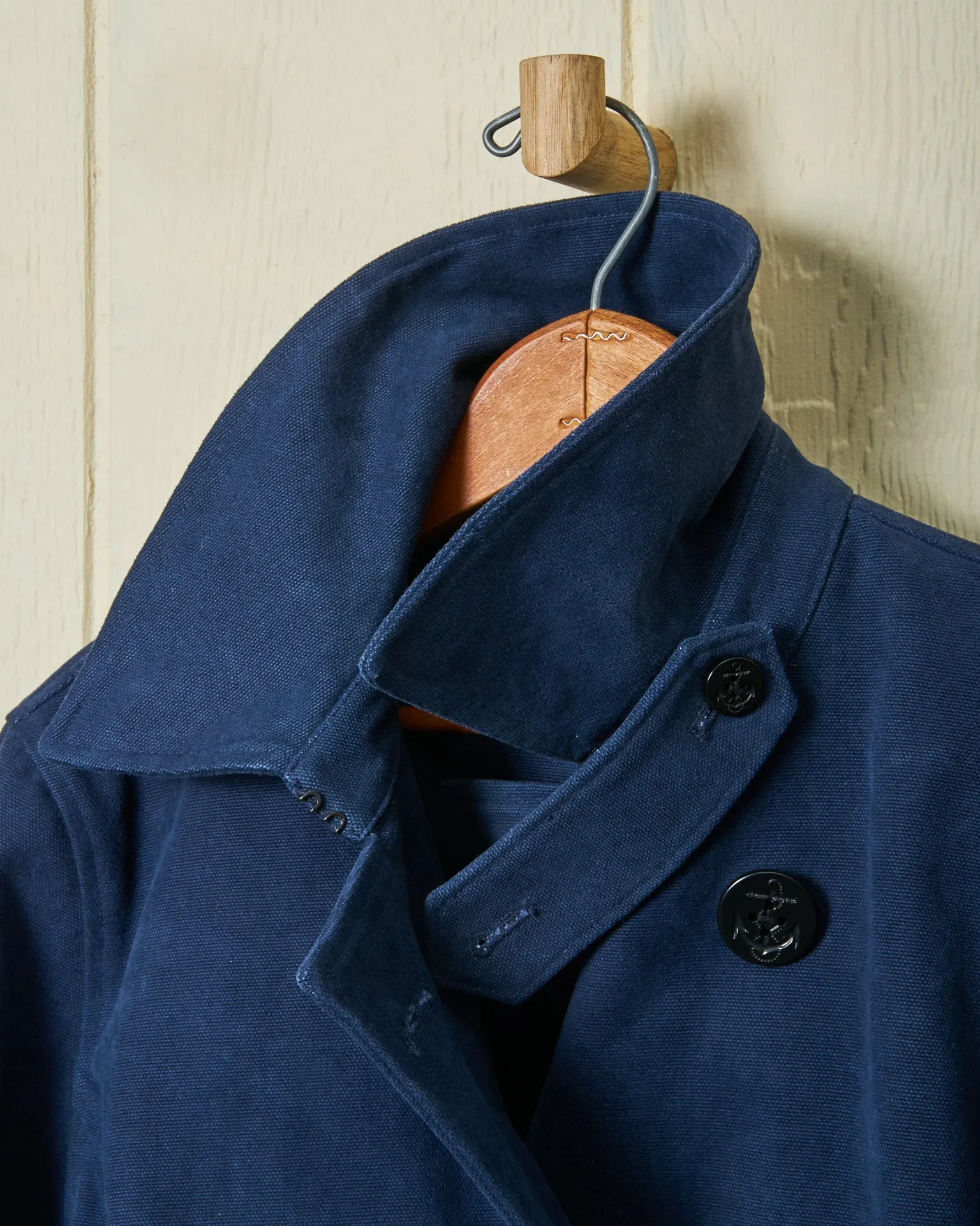 Women's Cropped Peacoat in Navy sold by Quaker Marine Supply product image thumbnail 3