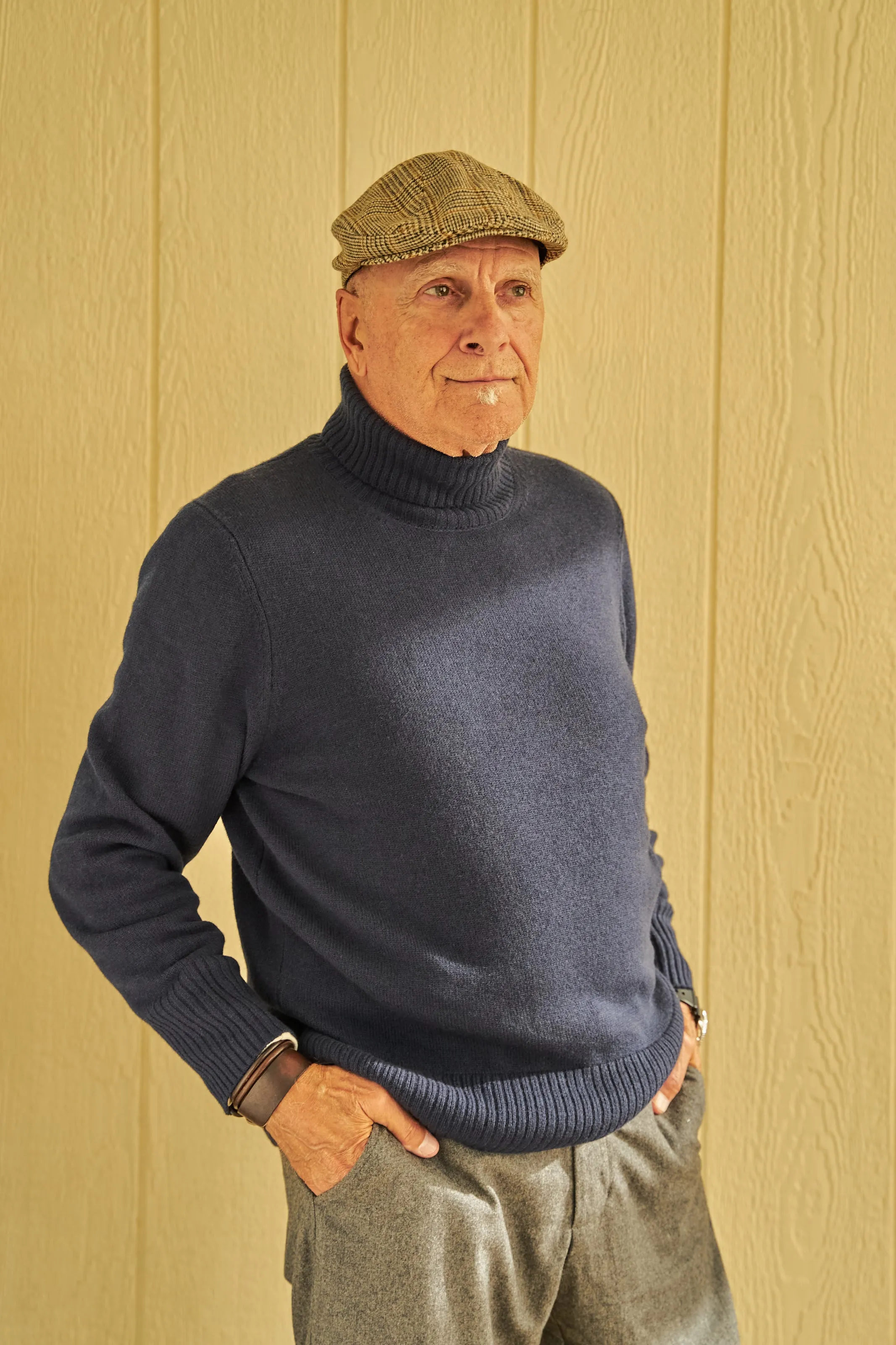 Merino Wool Submariner Turtleneck in Navy sold by Quaker Marine Supply product image thumbnail 2