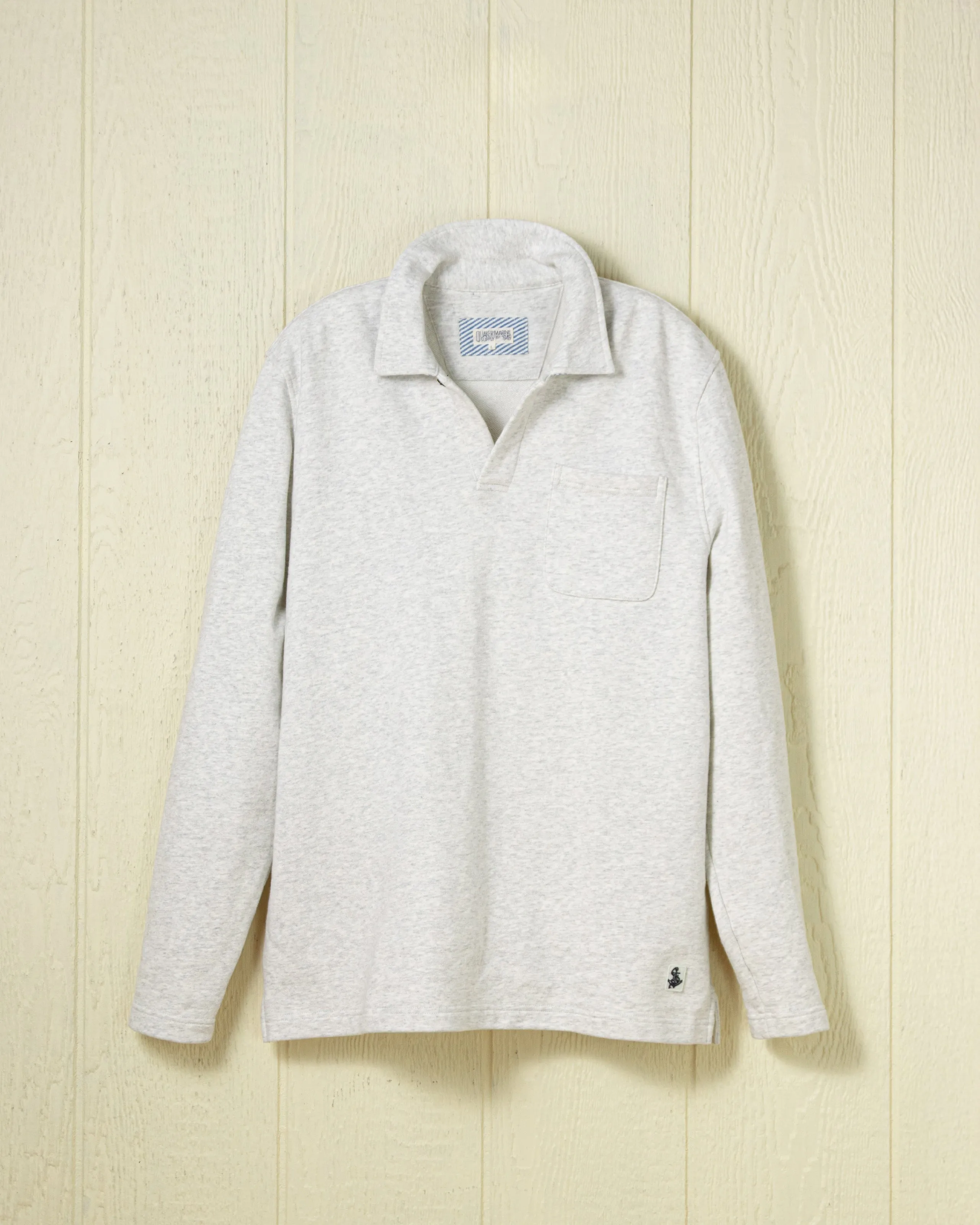 Acadia Polo in Collegiate Loopback Terry sold by Quaker Marine Supply product image thumbnail 2