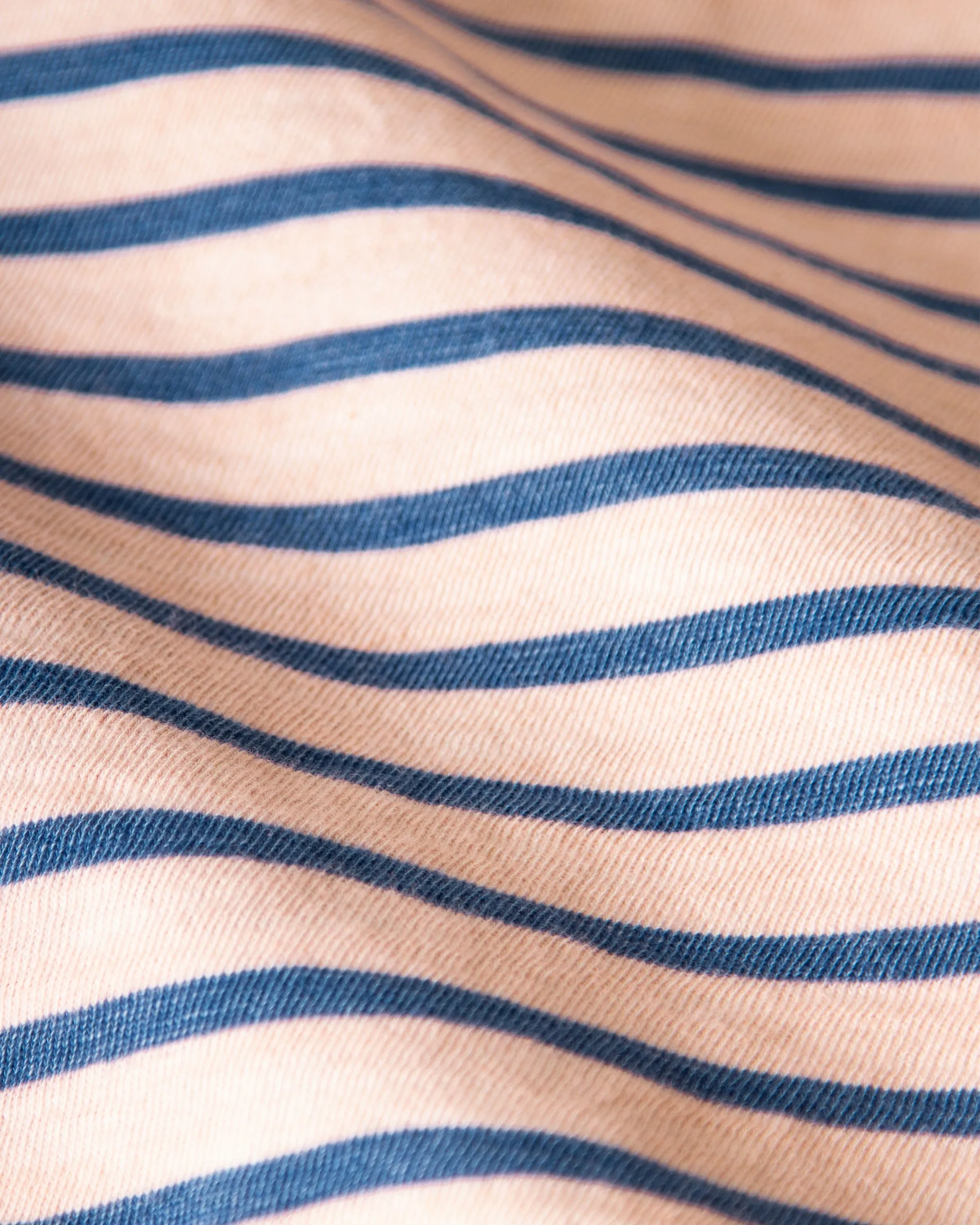 Long Sleeve Indigo Overdyed Polo in Faded Red sold by Quaker Marine Supply product image thumbnail 3