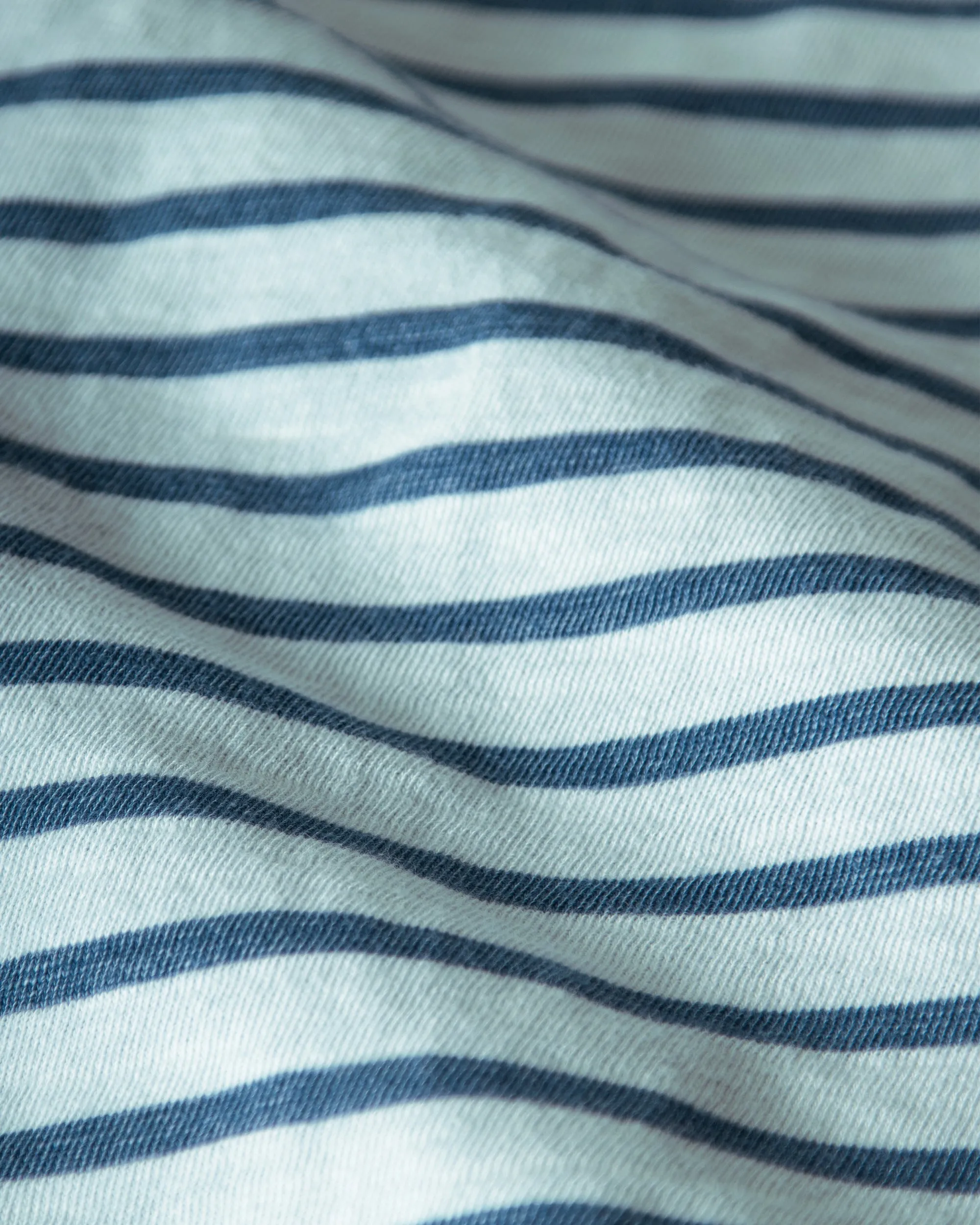 Long Sleeve Indigo Overdyed Polo in Coastal Blue sold by Quaker Marine Supply product image thumbnail 3