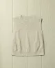 Women's Homespun Cotton Vest in Natural sold by Quaker Marine Supply