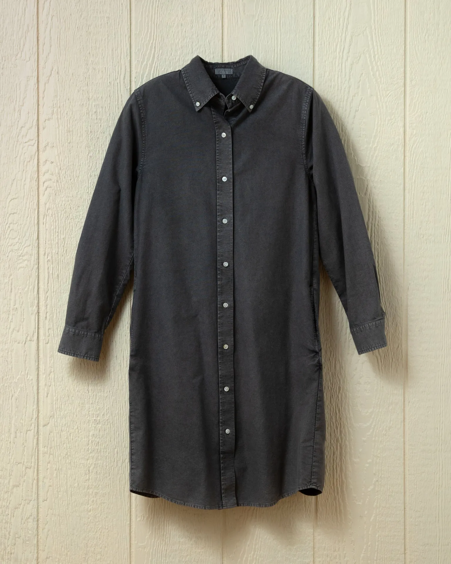 Garment Dyed Oxford Dress in Graphite sold by Quaker Marine Supply product image thumbnail 2